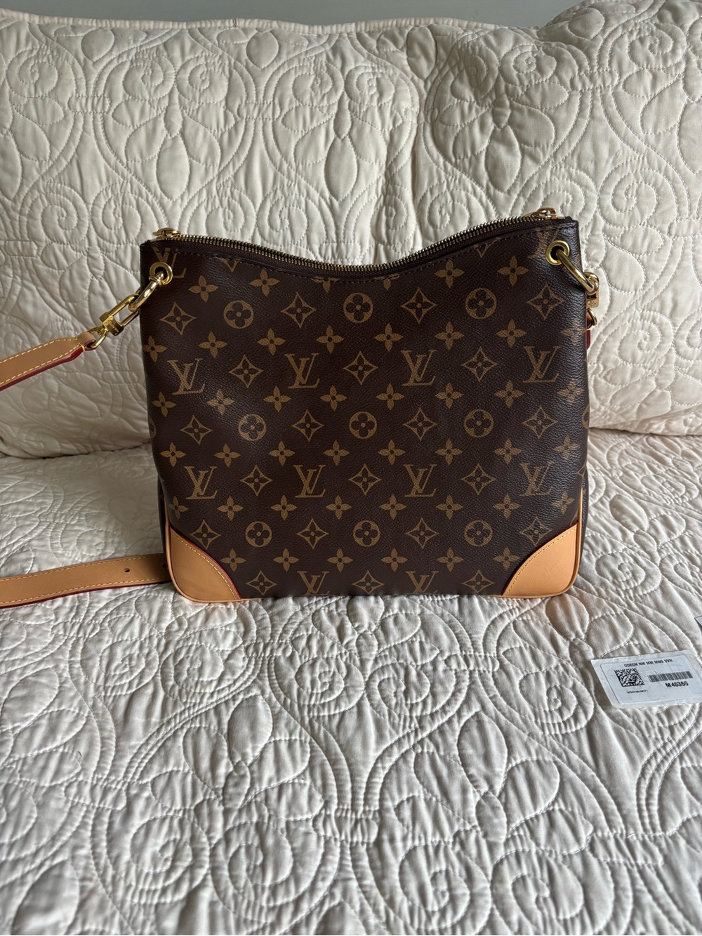 Louis Vuitton Monogram Brown & Natural Leather Shoulder Bag - Picture 11 of 14